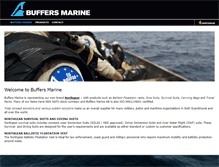 Tablet Screenshot of buffersmarine.com